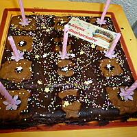 recette gateau d'anniversaire d'Anais