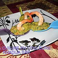 recette guacamole aux crevettes