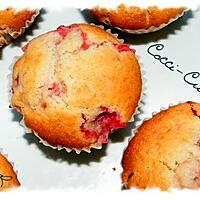 recette Muffins aux fraises