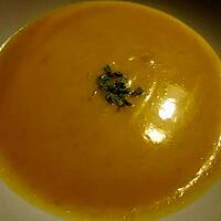 recette VELOUTE DE COURGE BUTTERNUT