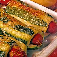 recette Hot dog de courgettes