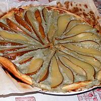 recette Tarte aux poires et roquefort
