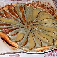 recette Tarte aux poires et roquefort