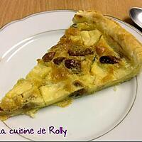 recette Tarte paysanne pommes, figues, raisins