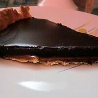 recette TARTE CHOCO CARAMEL