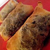 recette Nems de bricks au boudin noir