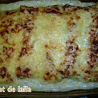 recette GRATIN DE BISCUITS TUC