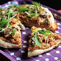 recette Pizza foie gras et pain d'épice