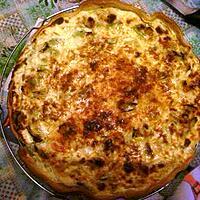 recette quiche aux poireaux