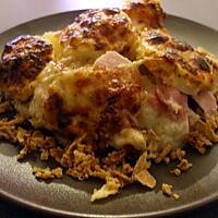 recette Gratin de choux fleur de "Mamina".......