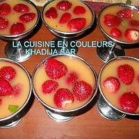 recette Fraises au jus d`orange et à la menthe