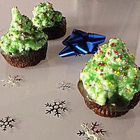 recette Christmas High Hat Cupcakes