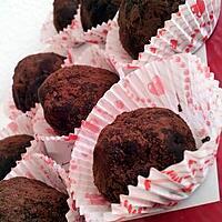 recette Truffes au chocolat et aux marrons parfumée au rhum