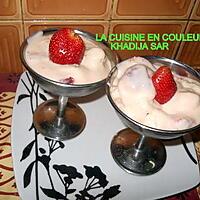 recette Coupes de fraises