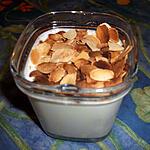 recette Yaourt fait maison abricot et amandes