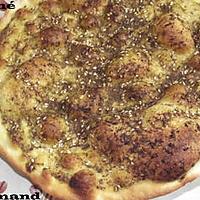 recette Man'ouche/ Pizza libanaise