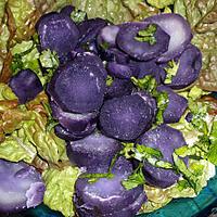 recette Pomme de terre vitelotte en salade