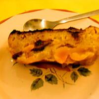 recette PUDDING aux ABRICOTS  et PRUNEAUX