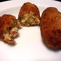 recette Petites merveilles croustillantes .. croquettes de crevettes