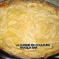 recette tarte facile aux fruits(pommes)