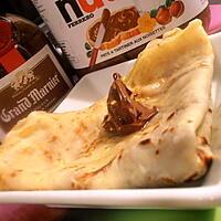 recette crêpe nutella et grand marnier