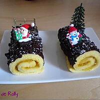 recette Petites bûches de Noël