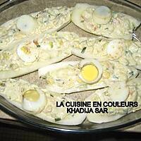 recette barquette de concombre