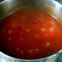 recette SAUCE TOMATE A LA BOLOGNAISE