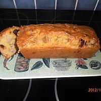 recette cake  au  boudin blanc