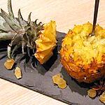 recette Ananas Victoria à la poire vanillée