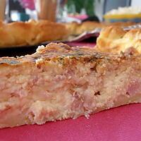 recette quiche lorraine aux échalotes