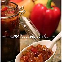 recette Ketchup aux fruits et poivron