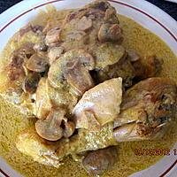 recette POULET CURRY