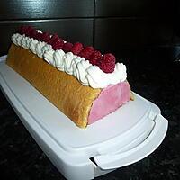 recette Buche framboise