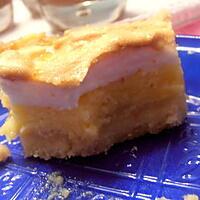 recette tarte à l'orange meringuée, pointe de cannelle