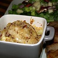 recette Pommes de Terre Gratinées au Chèvre et aux Lardons