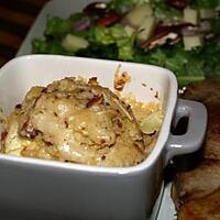 recette Pommes de Terre Gratinées au Chèvre et aux Lardons