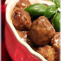 recette Ragoût de boulettes