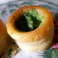 recette minis vol au vent au beurre d’escargots