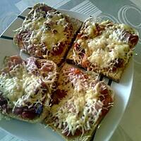 recette fausse mini pizza de oum-maryams