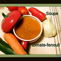 recette Soupe tomates-fenouil