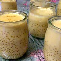 recette Tapioca ou perle du Japon