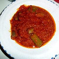 recette Sauce au cumin, avec foie et merguez - Kammounia