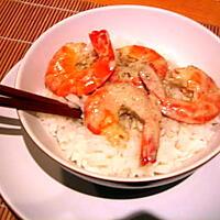 recette Curry vert de crevettes