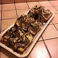 recette Gateau marbré au chocolat au lait