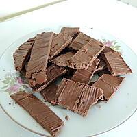 recette BARRES DE NUTELLA CRUNCHY