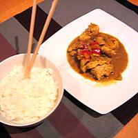 recette Curry de poulet