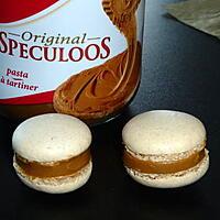 recette MACARONS AUX SPECULOOS