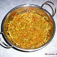 recette Curry d'haricots plats