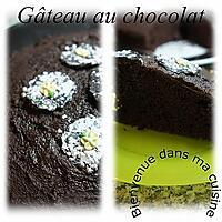 recette Gâteau au chocolat